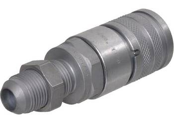 Szybkozłącze płaskie FFH gniazdo 1/2" gwint zewnętrzny grodziowy 7/8" UNF…