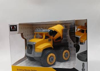 Klocki konstrukcyjne – betoniarka City Engineering Pojazd budowlany 3+