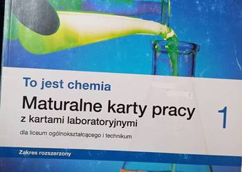 To jest chemia 1 rozszerzenie używane karty pracy najtańsze