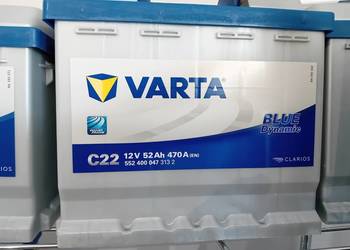 Akumulator 52Ah 470A EN VARTA Blue Dynamic C22