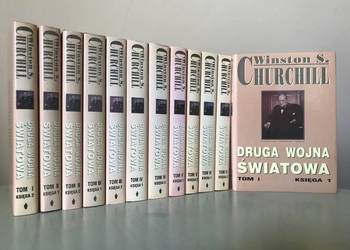 Winston Churchill "Druga wojna światowa" (komplet, 12 ksiąg)