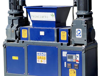 ROZDRABNIACZ 2 wałowy Rębak Elektryczny 15 kW do Drewna Recykling Tworzyw