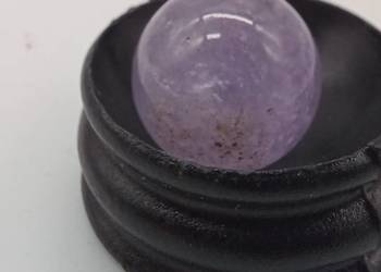 Kolekcja naturalny ametyst fiolet kulka a#73 kula 14mm
