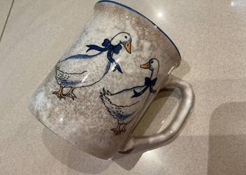 Kubek Ceramiczny z Gąskami SÖNDGEN GERMANY Sygnowany Vintage