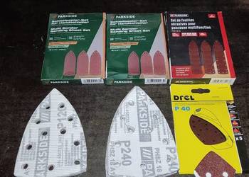 Papiery ścierne do szlifierki oscylacyjnej parkside