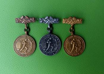 Odznaka Kopalnia Medal KWK 25 35 50 Lat Górnictwa Komplet zestaw 1 Osoba