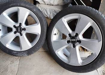 Alufelgi Audi z oponami GOODYEAR 225/45 R17