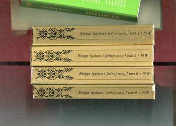 Księga tysiąca i jednej nocy T.3,5,6,9.