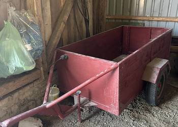 Dwukółka przyczepa przyczepka