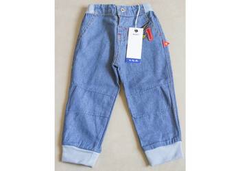 NOWE! Spodnie jeansowe rozm.80 firmy 5-10-15