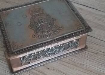 Mosiężna szkatułka Radomsko