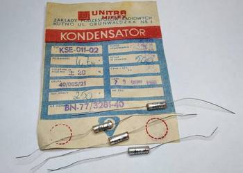 Kondensator 4,7nF 250V KSE 011-02 Unitra MIFLEX