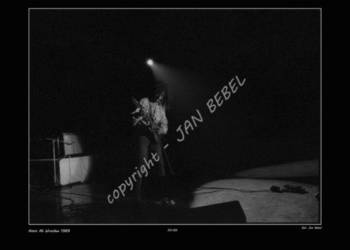 Zdjęcie Jazzmana Amin Ali Wrocław 1989 fot. Jan Bebel