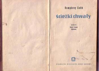 (5810) ŚCIEŻKI CHWAŁY – HUMPHREY COBB