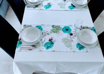 Bieżnik serweta kwiaty