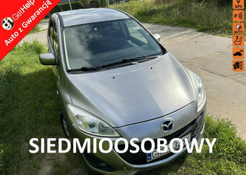 Mazda 5 Klimatronik, 7 miejsc, parktronik, kamera, isofix, hak II (2010-)