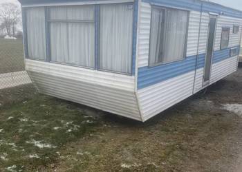 Domek holenderski angielski przyczepa kempingowa stacjonarna carawan