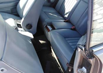 Wnętrze skóra fotele Mercedes 124 coupe 1 seria