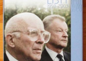 Jeziorański-Brzeziński Listy 1959 - 2003 / listy / Giedroyc Jeziorański-Brzeziński Listy 1959 - 2003 / listy / Giedroyc