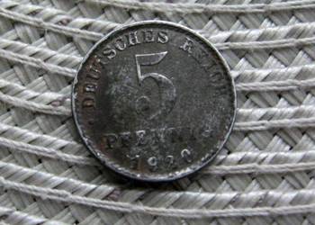 Niemcy 5 Pfennig 1920r - A - Fe