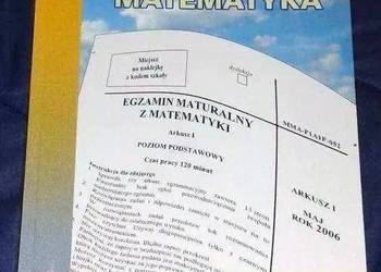 Matematyka - arkusze maturalne- S. Zieleń