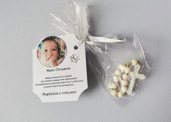 Różaniec Ecri – Podziękowanie Dla Chrzestnej Chrzest Święty Ze Zdjęciem