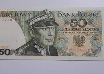 50 ZŁ ŚWIERCZEWSKI 1979 CW STAN UNC