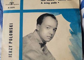 Jerzy Połomski - Płynie rzeka - 1963 singiel w stanie bardzo dobrym