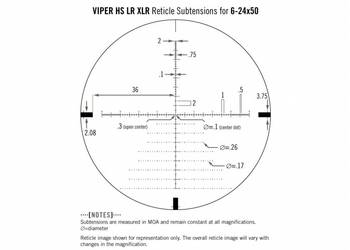 Luneta celownicza Vortex Viper HS LR 6-24x50 FFP 30 mm AO XL