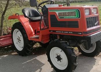 Ciągnik traktor ogrodniczy Hinomoto z glebogryzarką  Kubota Yanmar  iseki