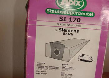 worki do odkurzacza Siemens VS90200, Bosch BBS