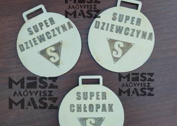Medal SUPER na dzień chłopaka lub dziewczynki  #MiszMówiszMasz