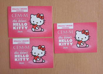 Pocztówki Hello Kitty 3 sztuki + GRATIS!