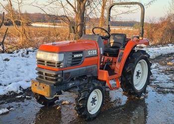 Traktorek KUBOTA GT23D 23KM 4×4 Wspomaganie Kierownicy, GLEBOGRYZARKA ! ! !