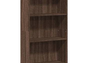 vidaXL Regał, brązowy dąb, 60x24x109 cm, materiał drewnopochodn(SKU:857809)