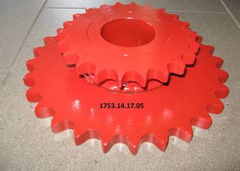 Koło łańcuchowe podwójne Z-28 1i1/4" / Z-22 1" do prasy Welger