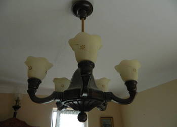 Ładna przedwojenna lampa