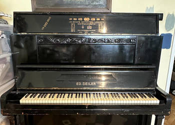 Pianino Ed. Seiler z 1928 r. Warszawa, Saska Kępa