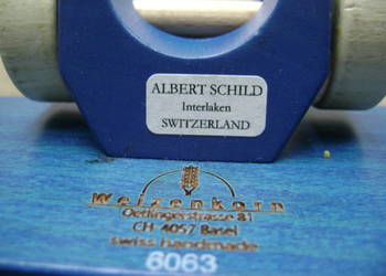 Starocie z PRL - Stare zabawki SWISS MADE = Samolot drewniany szwajcarski