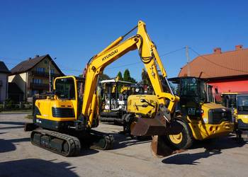 Minikoparka Hyundai Robex 55-9A, 2015 rok.