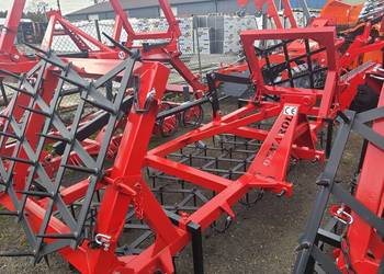 Brona polowa zębata 5Ś16/20   hydrauliczna