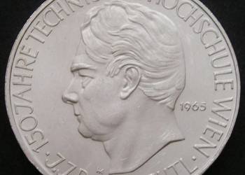 AUSTRIA 25 SCHILLING 1965 - PRECHTL - SREBRO