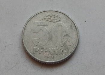 Moneta 50 Pfenning 1958r.