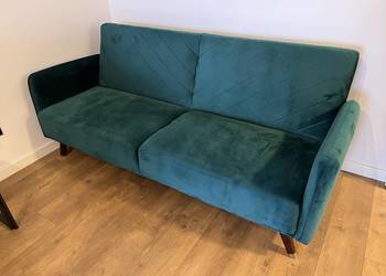 Kanapa sofa butelkowa zieleń