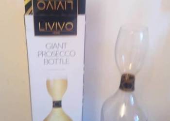 Bezdenna butelka Prosecco – Flet szampana – Butelka ze szkłe