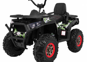 Quad na akumulator 4x4 12V ATV Desert auto samochód elektryczny moro