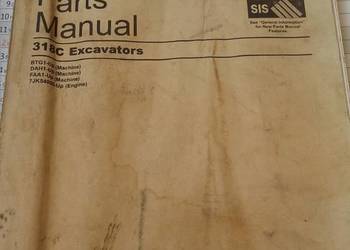 Katalog części CAT Caterpillar 318C Excavators Volume I