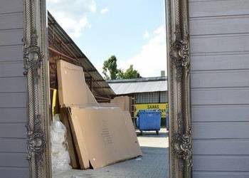 srebrne LUSTRO - srebro RAMA 212x122cm EKSPOZYCJA