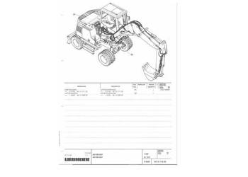 Liebherr A310, A312, A314 Litronic katalog części