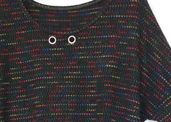 XXL(52) Włoska wygodna sukienka w idealnym stanie